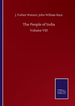 Paperback The People of India: Volume VIII Book