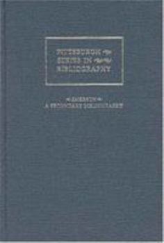 Hardcover Ralph Waldo Emerson: An Annotated Secondary Bibliography Book