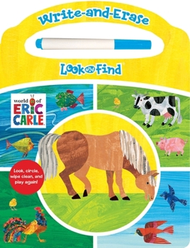Board book World of Eric Carle: Write-And-Erase Look and Find Book