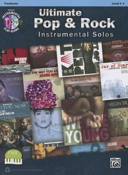 Paperback Ultimate Pop & Rock Instrumental Solos: Trombone: Level 2-3 [With CD (Audio)] Book