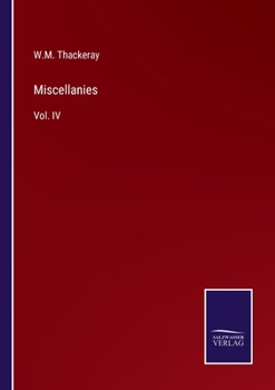 Paperback Miscellanies: Vol. IV Book