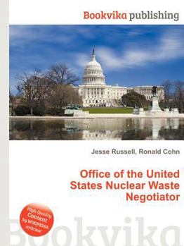 Paperback Office of the United States Nuclear Waste Negotiator Book
