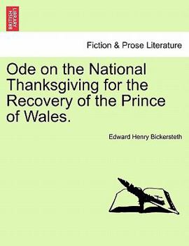 Paperback Ode on the National Thanksgiving for the Recovery of the Prince of Wales. Book