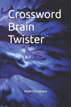 Paperback Crossword Brain Twister Book