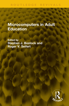 Hardcover Microcomputers in Adult Education Book
