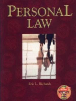 Paperback Personal Law: Text Book