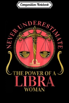 Paperback Composition Notebook: Zodiac Libra Air Sign Horoscope Scales Journal/Notebook Blank Lined Ruled 6x9 100 Pages Book