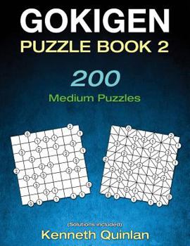 Paperback Gokigen Puzzle Book 2: 200 Medium Puzzles Book