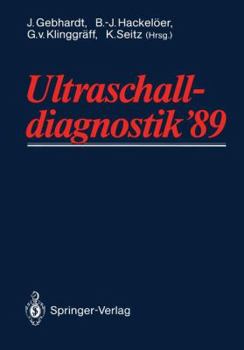 Paperback Ultraschall-Diagnostik '89: Drei-Länder-Treffen Hamburg [German] Book