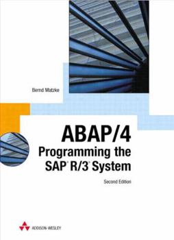 Hardcover ABAP/4: Programming the SAP R/3 System [With CDROM] Book