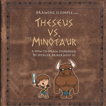 Paperback Theseus vs. the Minotaur: A How-to-Draw Storybook Book