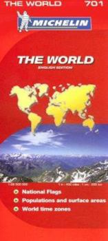 Map Michelin Map The World Map No. 701 (Maps/Country (Michelin)) Book
