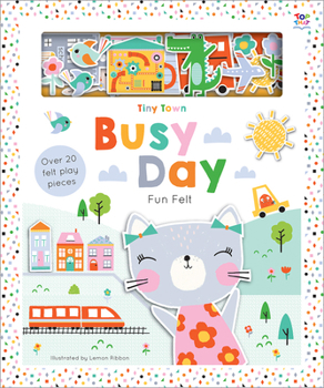 Hardcover Tiny Town Busy Day Book