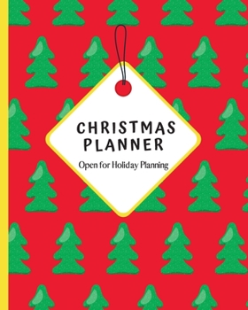 Paperback Christmas Planner: Open for Holiday Planning Book