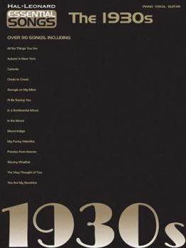 Paperback Essential Songs - The 1930s Book