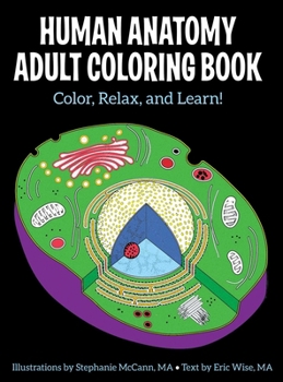 Paperback Human Anatomy Adult Coloring Book