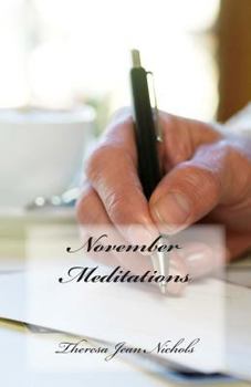 Paperback November Meditations Book