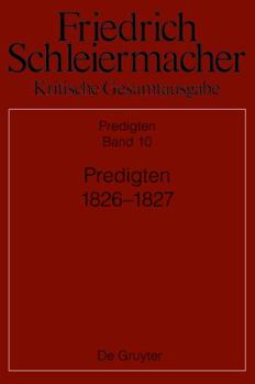 Hardcover Predigten 1826-1827 (German Edition) [German] Book