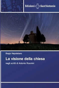 Paperback La visione della chiesa [Italian] Book
