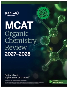 Paperback MCAT Organic Chemistry Review 2027-2028: Online + Book
