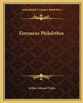 Paperback Eirenaeus Philalethes Book