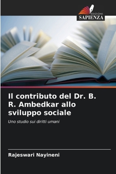 Paperback Il contributo del Dr. B. R. Ambedkar allo sviluppo sociale [Italian] Book