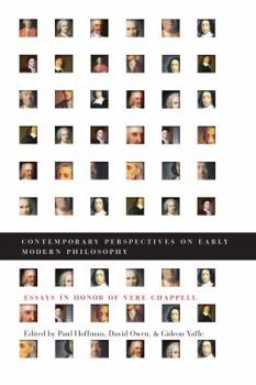 Paperback Contemporary Perspectives on Early Modern Philosophy: Essays in Honor of Vere Chappell Book