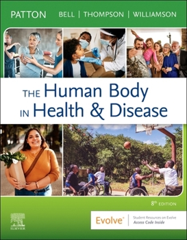 Hardcover The Human Body in Health & Disease - Hardcover Book