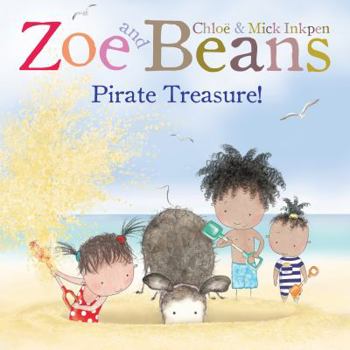 Hardcover Pirate Treasure! (Zoe and Beans) Book