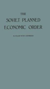Hardcover The Soviet Planned Economic Order: Book