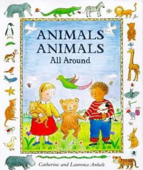 Paperback Animals Animals All Around (Picture Mammoth) Book