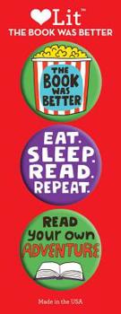 Misc. Supplies The Book Was Better 3-Button Assortment Book