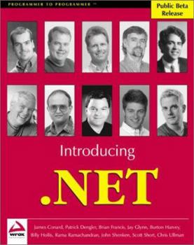 Paperback Introducing .Net Book
