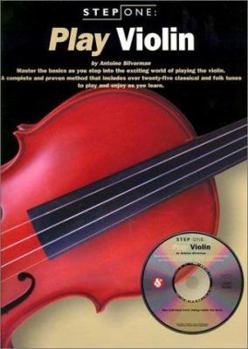 Paperback Step One: Play Violin [With CD (Audio)] Book