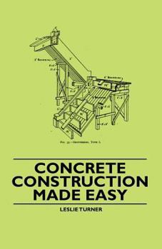 Paperback Concrete Construction Made Easy Book