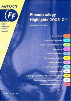 Paperback Rheumatology Highlights 2003-2004 (Fast Facts) Book