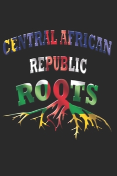 Paperback African Republic Notebook: Central African Republic Notebook - college book - diary - journal - booklet - memo - composition book - 120 sheets - Book