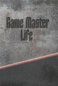 Paperback Game Master Life: Personalized Isometric Dot Notebook 120 Pages 6x9 Book