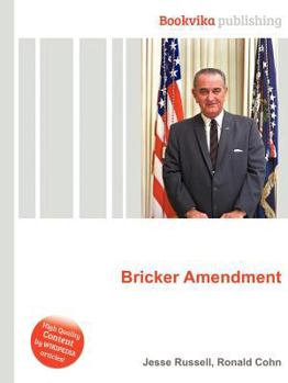Paperback Bricker Amendment Book