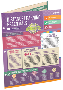 Wall Chart Distance Learning Essentials (Quick Reference Guide) Book