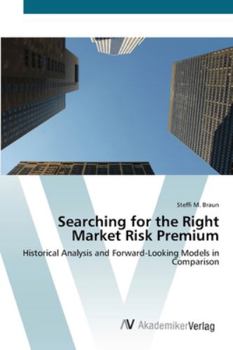 Paperback Searching for the Right Market Risk Premium Book