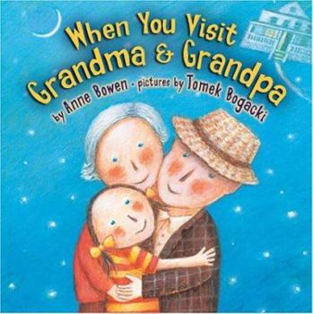 Hardcover When You Visit Grandma & Grandpa Book