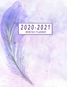 2020-2021 Monthly Planner: 2 Year Jan 2020 - Dec 2021 Daily Weekly And Monthly Planner With Holidays, 24-Month Calendar 2 Year Monthly Planner ... Appointment Notebook Agenda With Holidays)