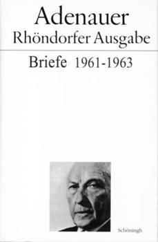 Hardcover Adenauer Briefe 1961-1963 [German] Book