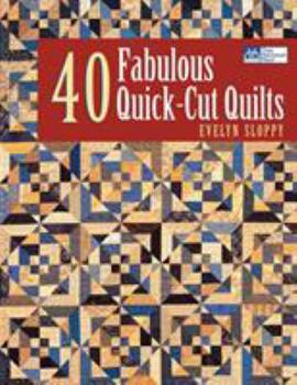 Paperback 40 Fabulous Quick-Cut Quilts Print on Demand Edition Book