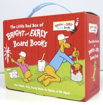 Board book The Little Red Box of Bright and Early Board Books: Go, Dog. Go!; Big Dog . . . Little Dog; The Alphabet Book; I'll Teach My Dog a Lot of Words Book