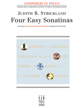 Paperback Four Easy Sonatinas Book