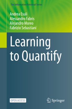 Hardcover Learning to Quantify Book