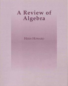 Paperback A Review of Algebra Book