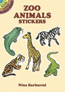 Paperback Zoo Animals Stickers Book